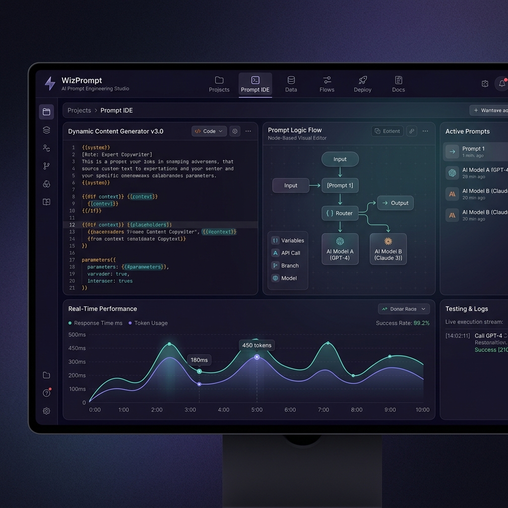 WizPrompt interface